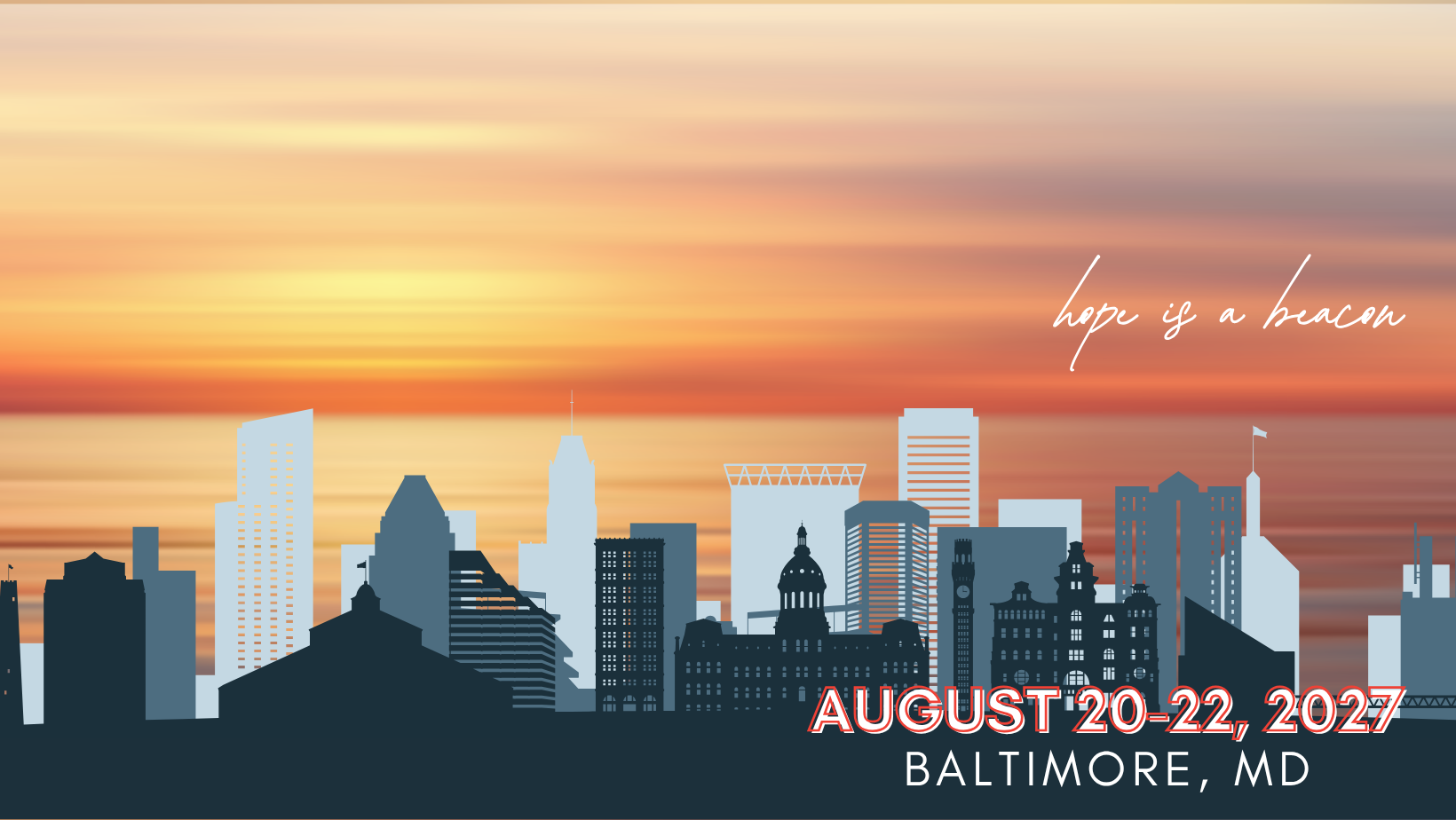 Baltimore skyline, AdvocacyCon 2027 host city